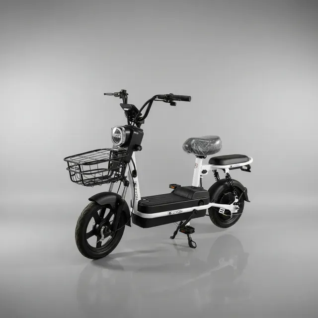 Bicicleta Elétrica - Scooter Zyon 300 W Cor Mu02-preta