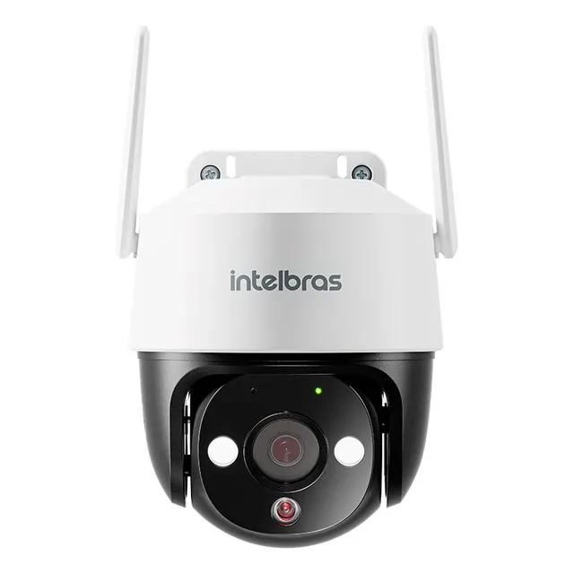Câmera Inteligente Im7 + 3mp De Resolução Branca Intelbras Branco