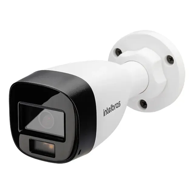 Câmera De Segurança Intelbras Multi Hd Vhd 1120 B Full Color Intelbras Camera Branco